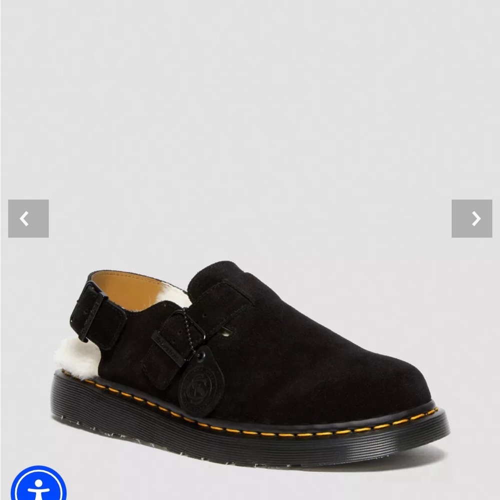 Dr. Martens Jorge Shearling Slingback Mule - Picture 6 of 9